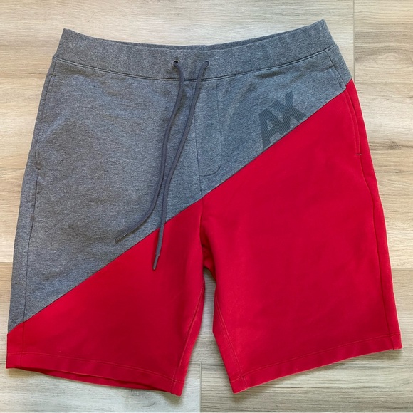 Armani Exchange Icon Logo Cotton Shorts Size Large - Picture 1 of 3